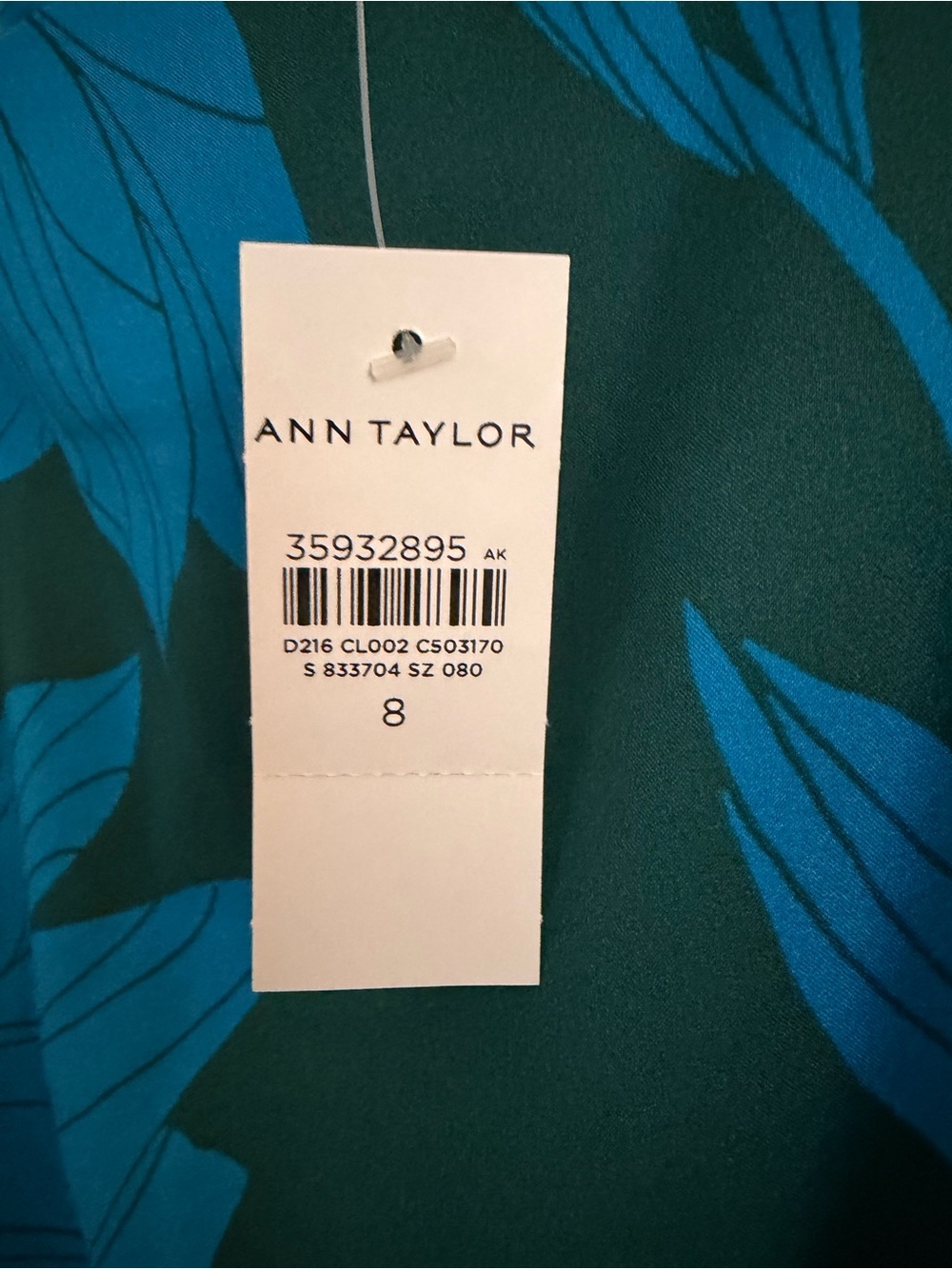 Ann Taylor Long-Sleeve Wrap Midi Dress nwt - Picture 4 of 8